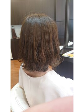 ヘアースタジオリンク(hairstudioRink) ワンレン、外ハネ