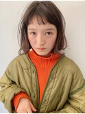癖っぽいニュアンスパーマ ブラウンベージュ【下北沢】