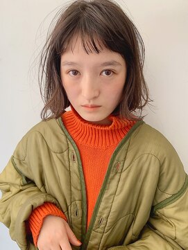 ソイ コンク 下北沢(soi conc) 癖っぽいニュアンスパーマ ブラウンベージュ【下北沢】