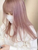 リンドトウキョウ(LINDO TOKYO)&nbsp;Y.Y58_ピンクベージュ/ハイトーン/Wカラー/ピンクカラー