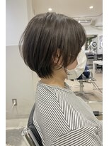 オウル(Owll) ◆◇大人可愛い骨格に合わせた小顔ショートグレージュカラー◇◆