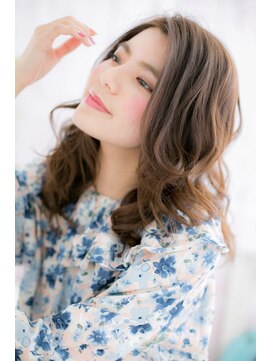 ミック 日暮里店(miq) アンニュイ大人巻きくせ毛風エアリー鎖骨ミディアムa1