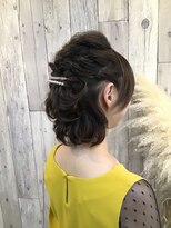 ヘアースペース ムーン(Hair Space MOON) 結婚式編みおろし、ハーフアップ、早朝OKイベント用ヘアーセット