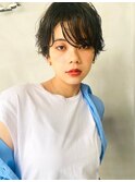 【LANY横浜】マッシュショート×グレージュ暗め