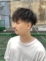 ドルクス 日本橋(Dorcus)&nbsp;ツイストパーマ　メンズサロン　ヒロ銀座風フェードスタイル