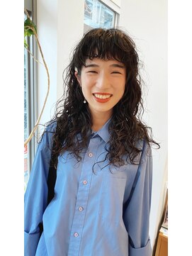 ビファインクーアヴェダ(Be fine coo AVEDA) ロングこそ!くるくるニュアンスパーマ