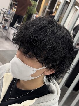 フィフス トウキョウ (fifth TOKYO) メンズマッシュウルフツイストスパイラルパーマツイストパーマ