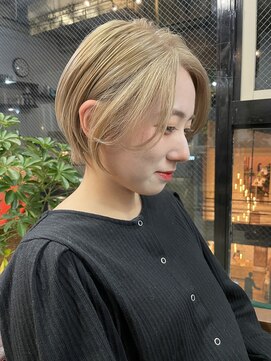 ヌード(NUDE) NUDE レディースショート 10代20代30代40代前髪なしショートボブ