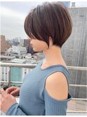 【Lond ambre】川村利幸/大人美人ショート×シルキーベージュT