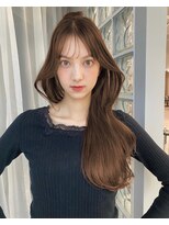 ボタン シブヤ(VOTAN SHIBUYA) チョコレート/グレージュ/くすみカラー/ブリーチなし