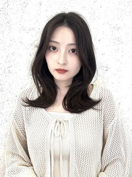 フォルテステラ(FORTE STELLA) 韓国前髪顔まわり×髪質改善グレージュカラー