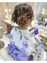 クレア本厚木(CREA)&nbsp;[chii]　浴衣着付け＋ヘアセット