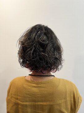 ピュアソウル(Pure Soul) ニューヨークドライカット×くせ毛×カジュアルボブ