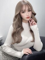 エリーツ 表参道(elyts)&nbsp;ミルキーベージュシールエクステ韓国ヘア　表参道