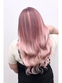 Moana【大宮】#グラデーション#ピンク#ブリーチ#ケアブリーチ