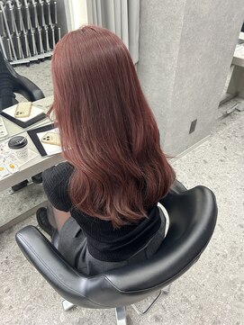 ボタン ハカタ(VOTAN hakata) レッドカラー/博多美容室/北橋流空モテヘア