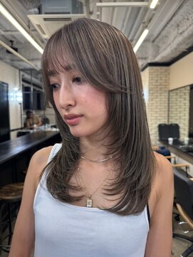 スティーロ 渋谷(Steelo) Steelo  オリーブグレー×大人レイヤー