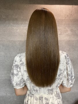 ナチュラル 青森新町店(Natural) 魔法の縮毛矯正ケアルーガ+艶髪カラー