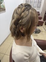 アクティブ 西新井店(Active)&nbsp;編み込みヘアアレンジ
