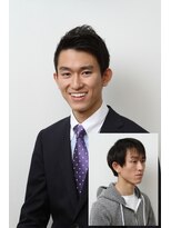 メンズウィル バイ スヴェンソン 熊本スタジオ(MEN'S WILL by SVENSON)&nbsp;ビジネスソフトモヒカンスタイル