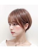 丸みある大人ショート