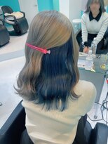 ユー イケブクロ(u Ikebukuro)&nbsp;ミルクティーベージュ/インナーカラー/ホワイトブロンド