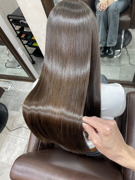 シアー 銀座店(SHEER.) 髪質改善×縮毛矯正×酸性ストレート【銀座,銀座一丁目美容室】