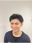 刈り上げスパイキーショート