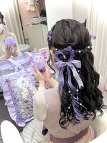 リアン(lien)&nbsp;ハートアレンジ×ハーフアップ♪