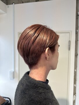 リュネッツ あざみ野店(lunettes) 【ブリーチカラー】メンズ暖色ベージュカラー