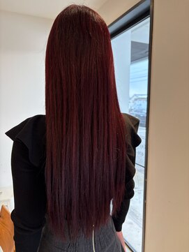 コモン スタイリング ラウンジ(COMON STYLING LOUNGE) 最高級羽エクステ Lエクステ チェリーレッド