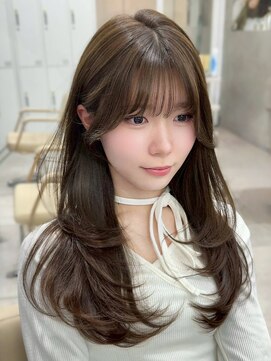 ユニ 原宿(uni) #116/ホワイトグレージュ/デジタルパーマ/チェリーブラウン/原宿