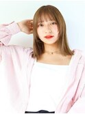 大人かわいい◎ぷつっとボブ/顔まわりレイヤー