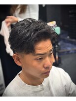 デン 仙台店(DEN)&nbsp;フェザーパーマ/スパイキーショート[榴岡/メンズ/理容室]