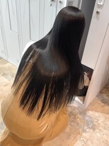 ラボアン 梅田店(lab.em.) 美髪ストレート×髪質改善艶カラー