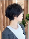 くびれショートショートボブショートヘア30代40代50代表参道青山