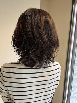 ミディアムパーマ