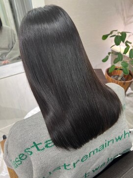 髪質改善シルクストレート