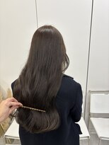 ディジョン(Dijon)&nbsp;韓国顔まわりレイヤーカットグレージュオリーブベージュブラウン