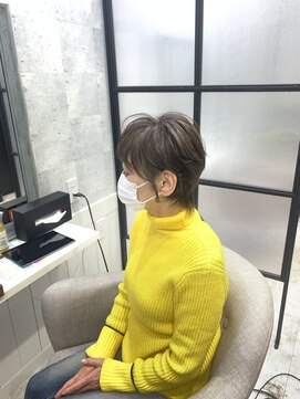 イーズ バイ インス(Yeeee.s by INCE) 白髪ぼかし/白髪改善カラー/ショート/透明感カラー/脱白髪染め