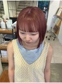 ブリーチナチュラルピンク/平/Nary裏寺/京都美容室