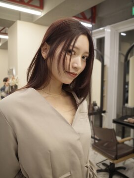 ヌヌ 渋谷 原宿 明治神宮前(nunu) レイヤーカットウルフカットボブグレージュオリーブべージュ