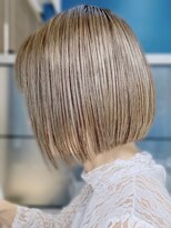 アース 戸塚店(HAIR&MAKE EARTH) 20代30代40代ハイトーン立体感小顔丸み乾かすだけ髪質改善カラー