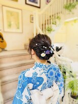 美容室 ティンカーベル&nbsp;浴衣ヘア