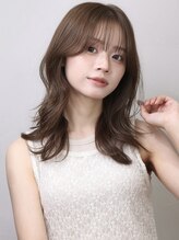 カーム(calm) ダークパープル/ナチュラルショート/夏のヘアアレンジ/川崎