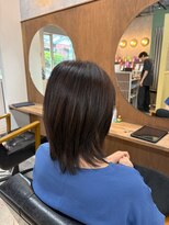 リッチ 菊名店(Rich)&nbsp;ウルフ風カット　髪質改善　フローディアトリートメント