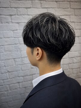 グレイスフルバーバー 新宿パークタワー店 30代ビジネスマン◎新宿メンズパーマ大人のナチュラルショート