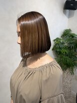 ニコ ヘアデザイン(nico hair design)&nbsp;ブラウン×ボブ
