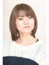 クアトロ ヘア(Quattro hair) 可愛いアッシュの綺麗なひし形ボブ