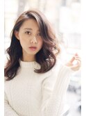 大人愛されふんわりヘア